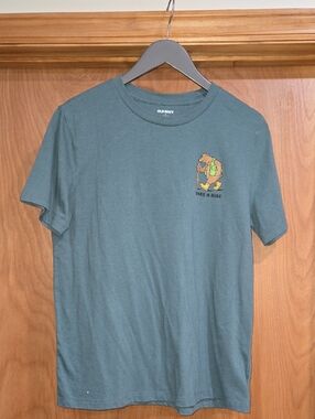 Old Navy Men's Teal Graphic 'Take a Hike' T‑Shirt